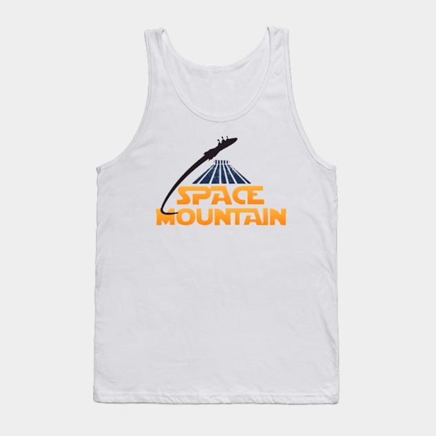 Space Mountain Tank Top by mattrodz